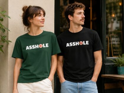 Asshole Unisex-T-Shirt – T-Shirts – Klamottn™