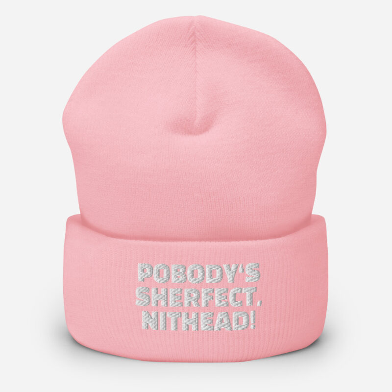 Pobody’s Sherfect, Nithead! Beanie – Accessoires – klamottn.de