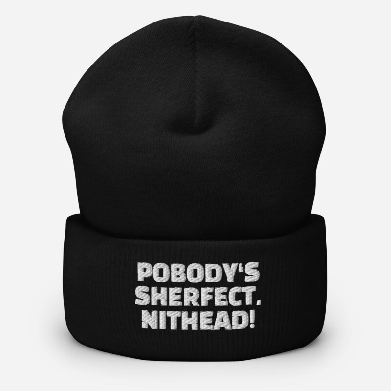 Pobody’s Sherfect, Nithead! Beanie – Accessoires – klamottn.de