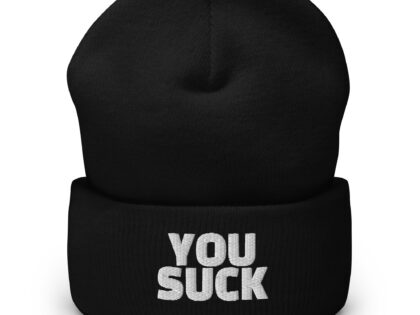 You Suck Beanie – Accessoires – klamottn.de You Suck Beanie – Accessoires – klamottn.de