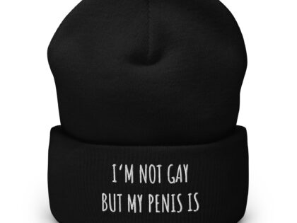I’m Not Gay but My Penis Is Beanie – Accessoires – klamottn.de I’m Not Gay but My Penis Is Beanie – Accessoires – klamottn.de