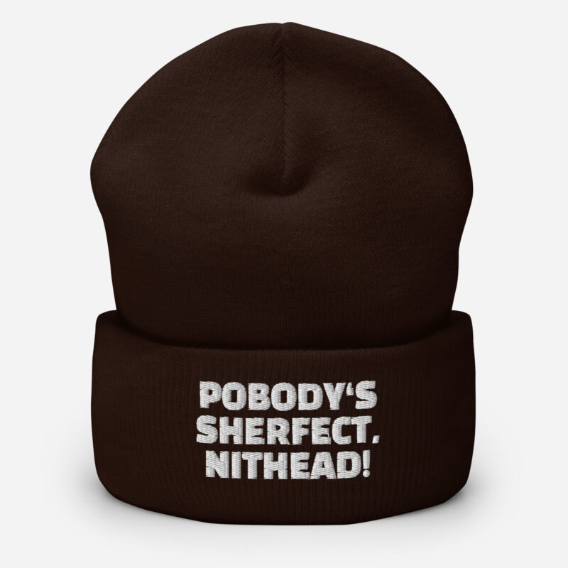 Pobody’s Sherfect, Nithead! Beanie – Accessoires – klamottn.de