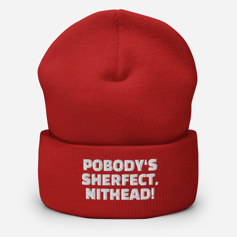 Pobody’s Sherfect, Nithead! Beanie – Accessoires – klamottn.de