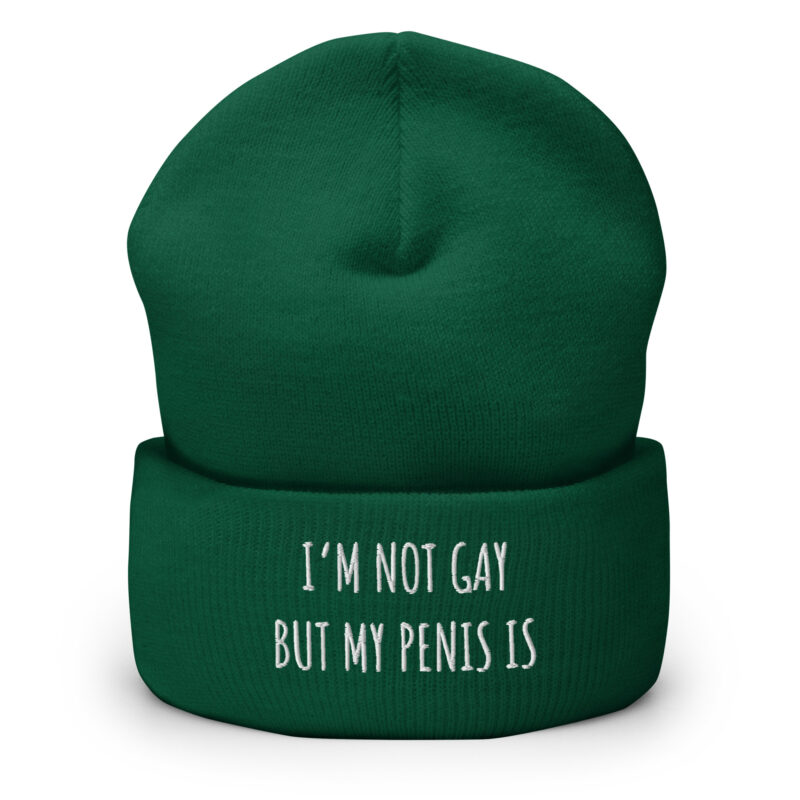 I’m Not Gay but My Penis Is Beanie