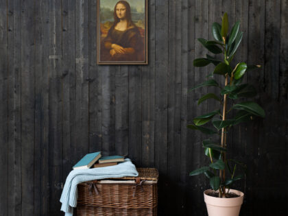 Mona Lisa Gerahmte Leinwand – Home & Living – klamottn.de