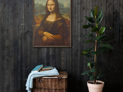 Mona Lisa Gerahmte Leinwand – Home & Living – klamottn.de