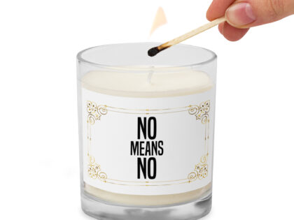 No means No Sojawachs-Kerze im Glas – Home & Living – klamottn.de No means No Sojawachs-Kerze im Glas – Home & Living – klamottn.de