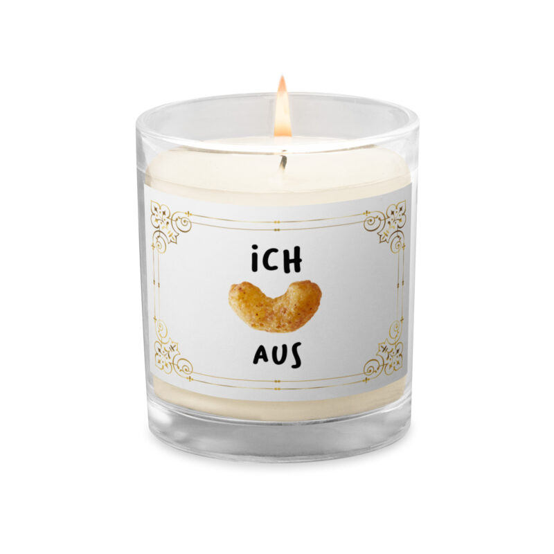 Ich flip aus Sojawachs-Kerze im Glas