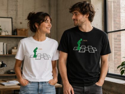 Soldat im Hüpfspiel Unisex-T-Shirt – T-Shirts – Klamottn™