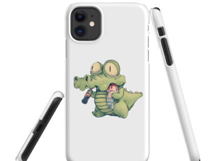 Krokodil mit Cola und "Snack" iPhone®-Hülle – Accessoires – klamottn.de Krokodil mit Cola und "Snack" iPhone®-Hülle – Accessoires – klamottn.de