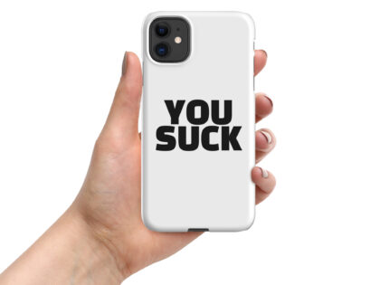 You Suck Snapcase iPhone®-Hülle – Accessoires – klamottn.de You Suck Snapcase iPhone®-Hülle – Accessoires – klamottn.de