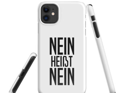 Nein heißt Nein Snapcase iPhone®-Hülle – Accessoires – klamottn.de Nein heißt Nein Snapcase iPhone®-Hülle – Accessoires – klamottn.de