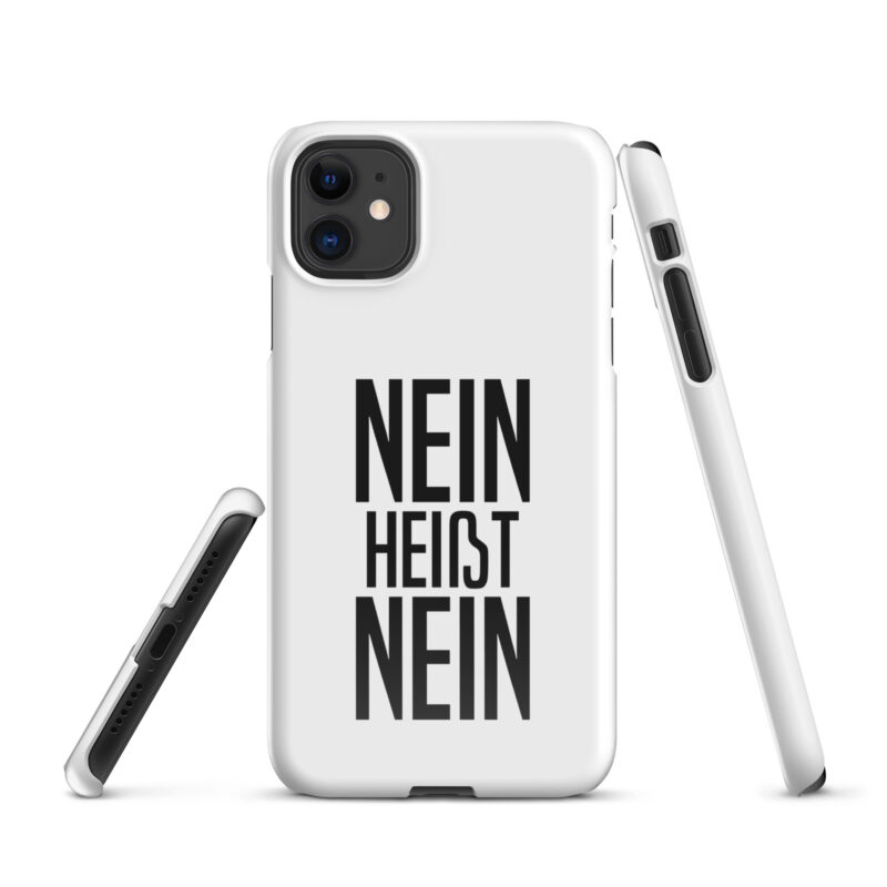 Nein heißt Nein Snapcase iPhone®-Hülle – Accessoires – klamottn.de