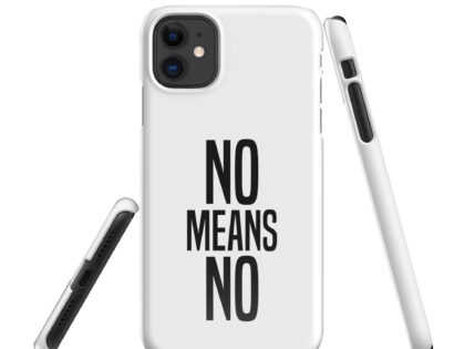 No means No Snapcase iPhone®-Hülle – Accessoires – klamottn.de No means No Snapcase iPhone®-Hülle – Accessoires – klamottn.de