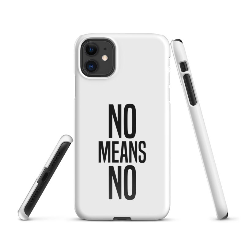No means No Snapcase iPhone®-Hülle