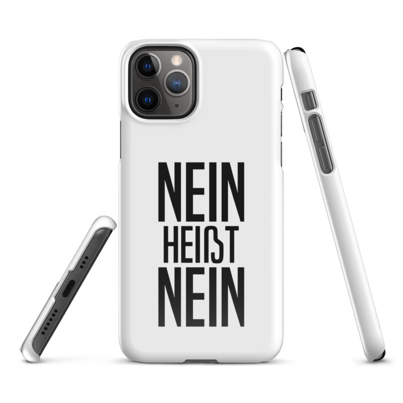 Nein heißt Nein Snapcase iPhone®-Hülle – Accessoires – klamottn.de