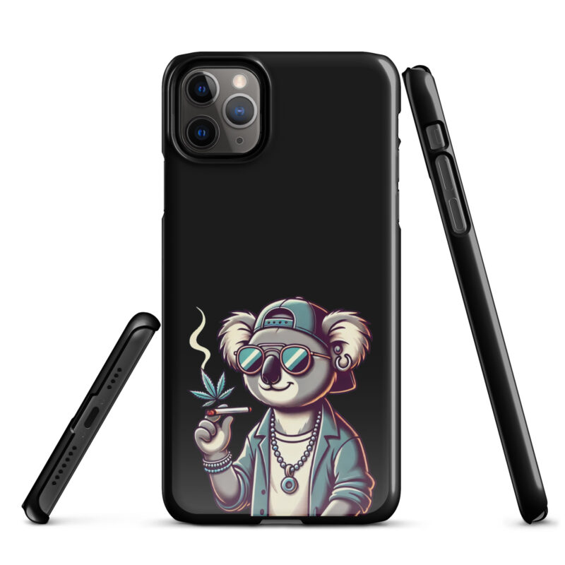 Entspannter Koala mit Joint Snapcase iPhone®-Hülle
