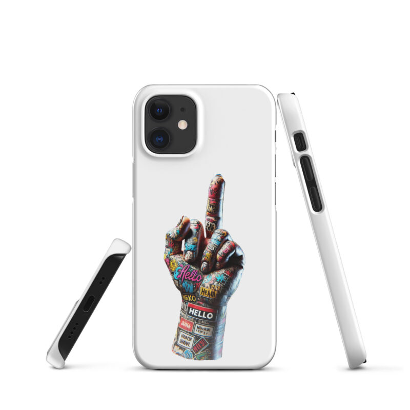 Urban Street Art Style Fick dich Fuck you Graffiti Hand Snapcase iPhone®-Hülle