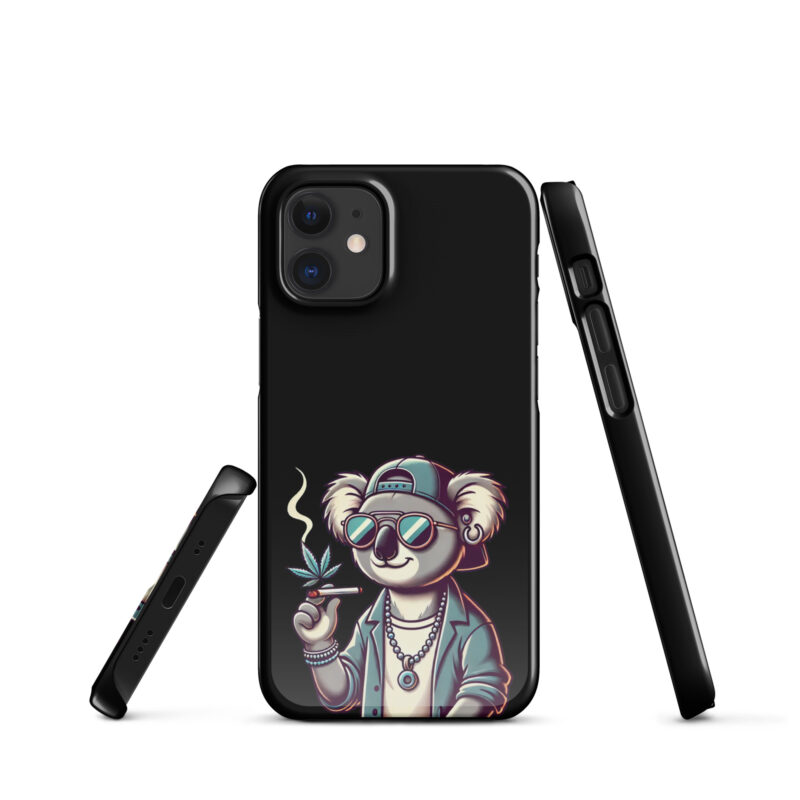Entspannter Koala mit Joint Snapcase iPhone®-Hülle