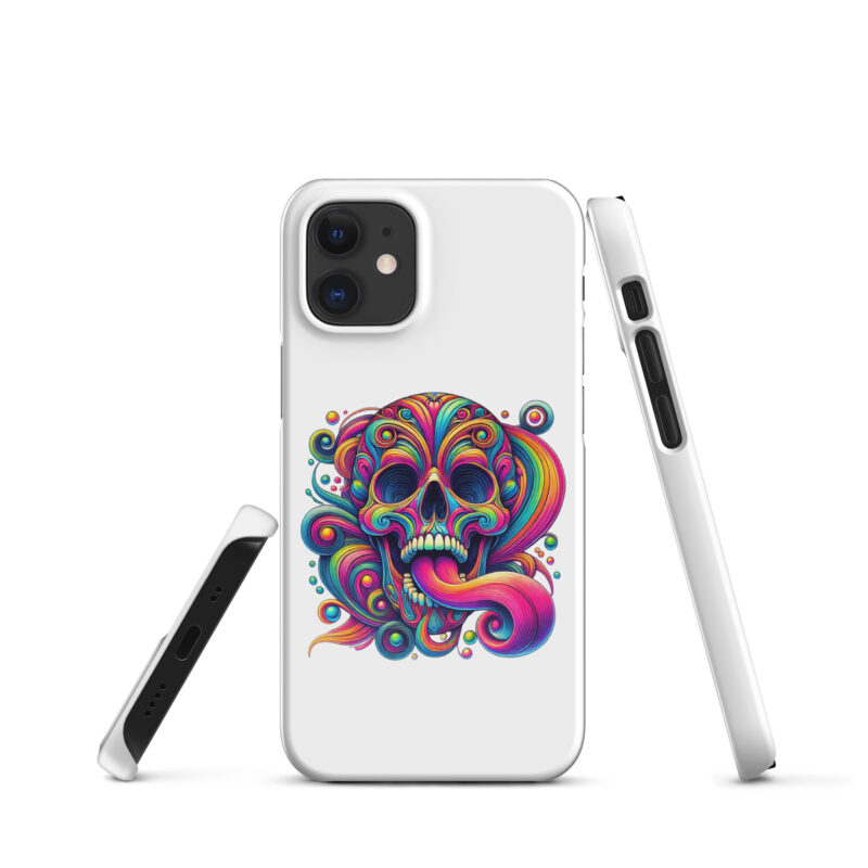 Psychedelischer Totenkopf Snapcase iPhone®-Hülle