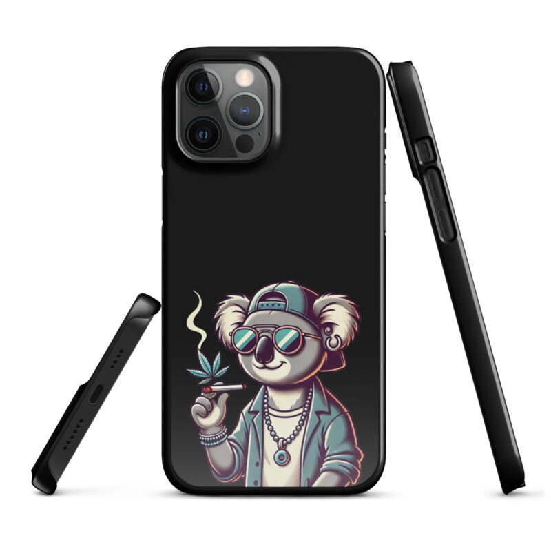 Entspannter Koala mit Joint Snapcase iPhone®-Hülle