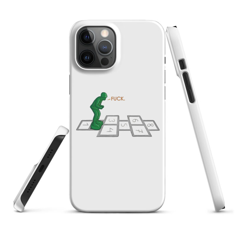 Soldat im Hüpfspiel Snapcase iPhone®-Hülle