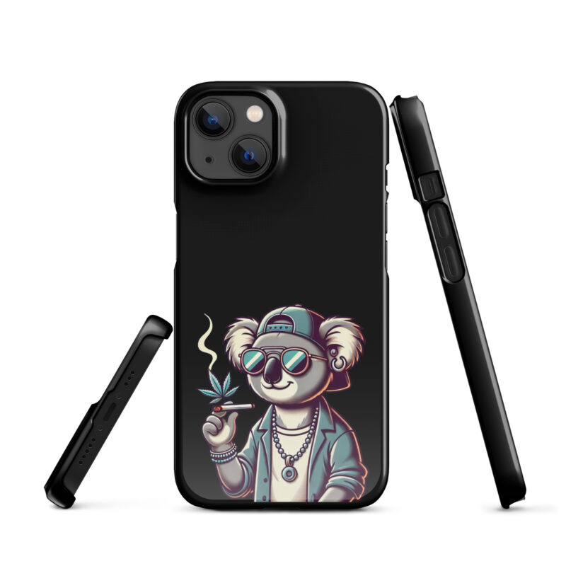 Entspannter Koala mit Joint Snapcase iPhone®-Hülle