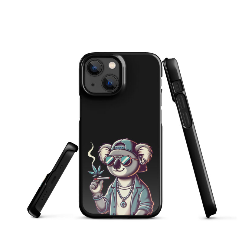 Entspannter Koala mit Joint Snapcase iPhone®-Hülle
