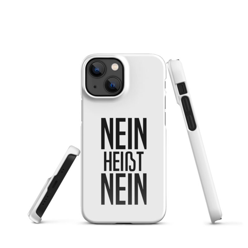 Nein heißt Nein Snapcase iPhone®-Hülle – Accessoires – klamottn.de