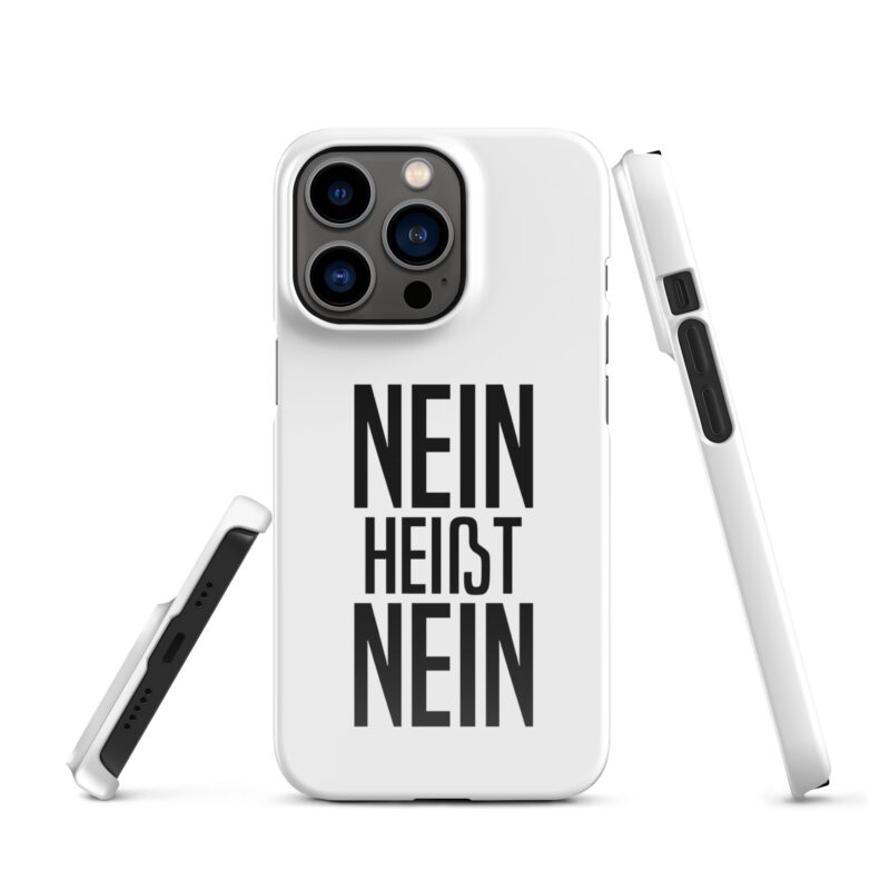 Nein heißt Nein Snapcase iPhone®-Hülle – Accessoires – klamottn.de