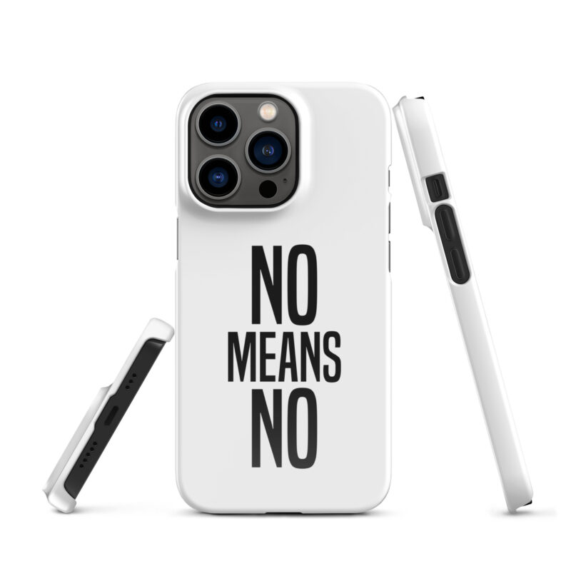 No means No Snapcase iPhone®-Hülle