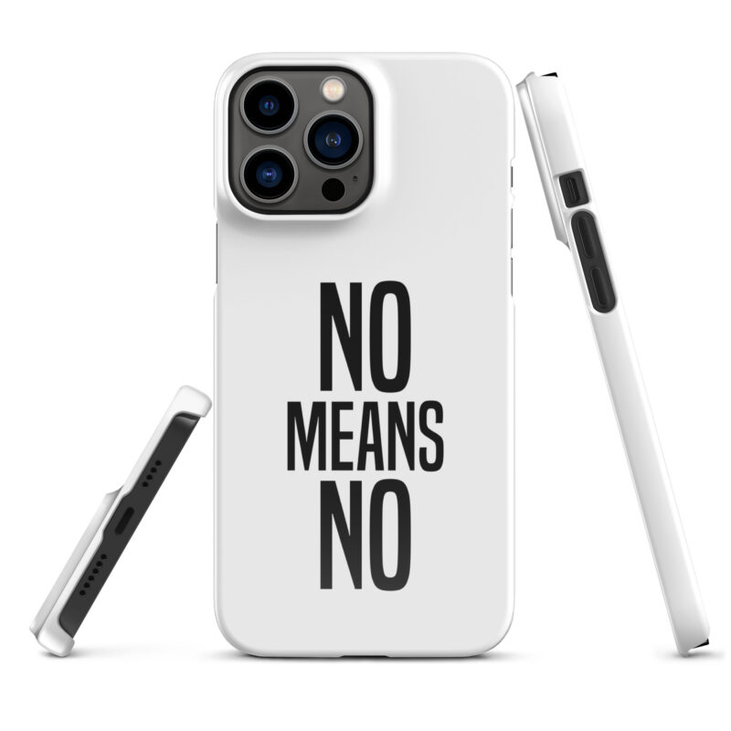 No means No Snapcase iPhone®-Hülle