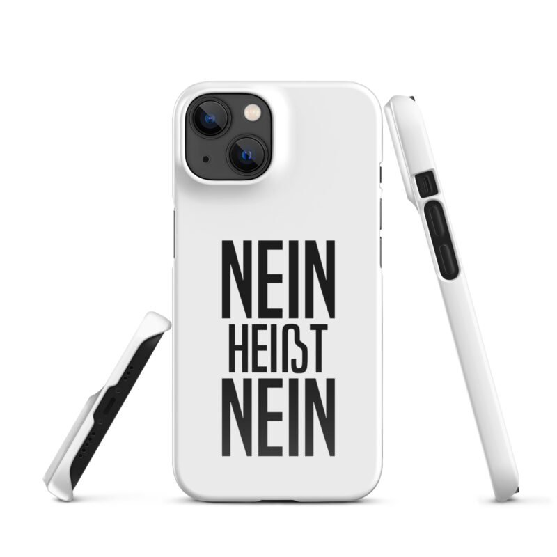 Nein heißt Nein Snapcase iPhone®-Hülle – Accessoires – klamottn.de