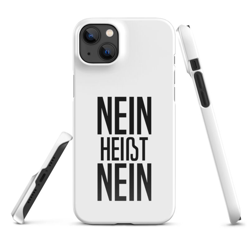 Nein heißt Nein Snapcase iPhone®-Hülle – Accessoires – klamottn.de