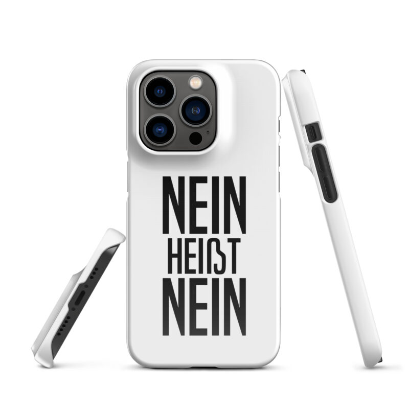 Nein heißt Nein Snapcase iPhone®-Hülle – Accessoires – klamottn.de