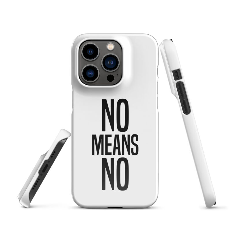 No means No Snapcase iPhone®-Hülle