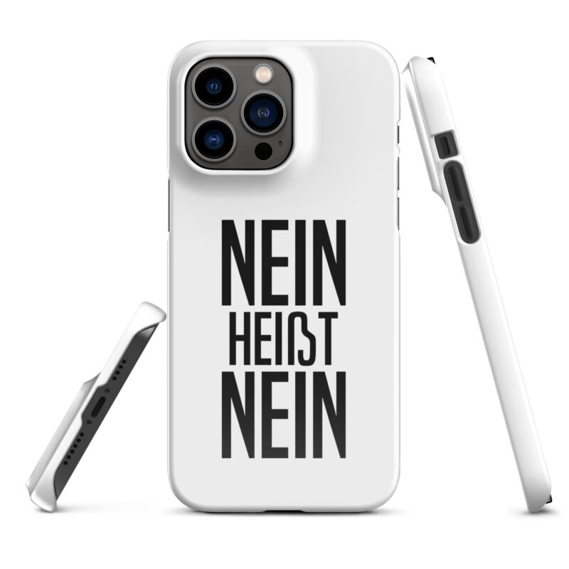 Nein heißt Nein Snapcase iPhone®-Hülle – Accessoires – klamottn.de