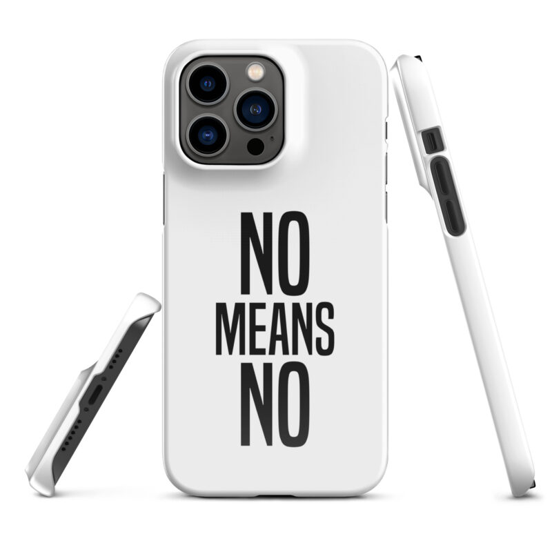 No means No Snapcase iPhone®-Hülle