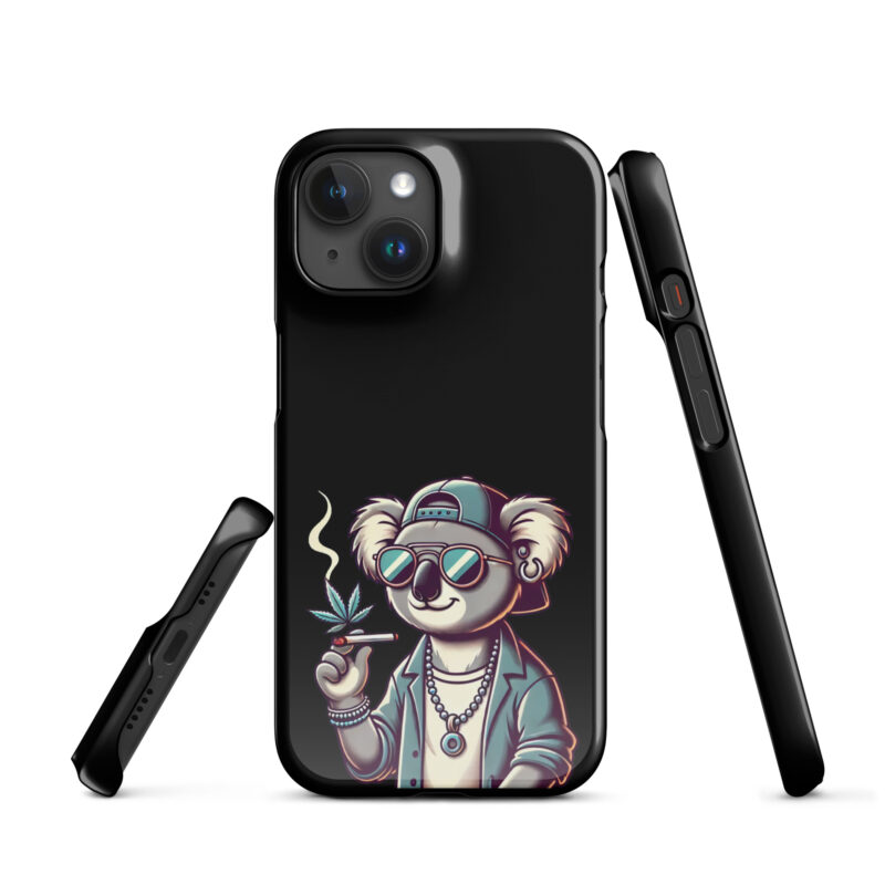 Entspannter Koala mit Joint Snapcase iPhone®-Hülle