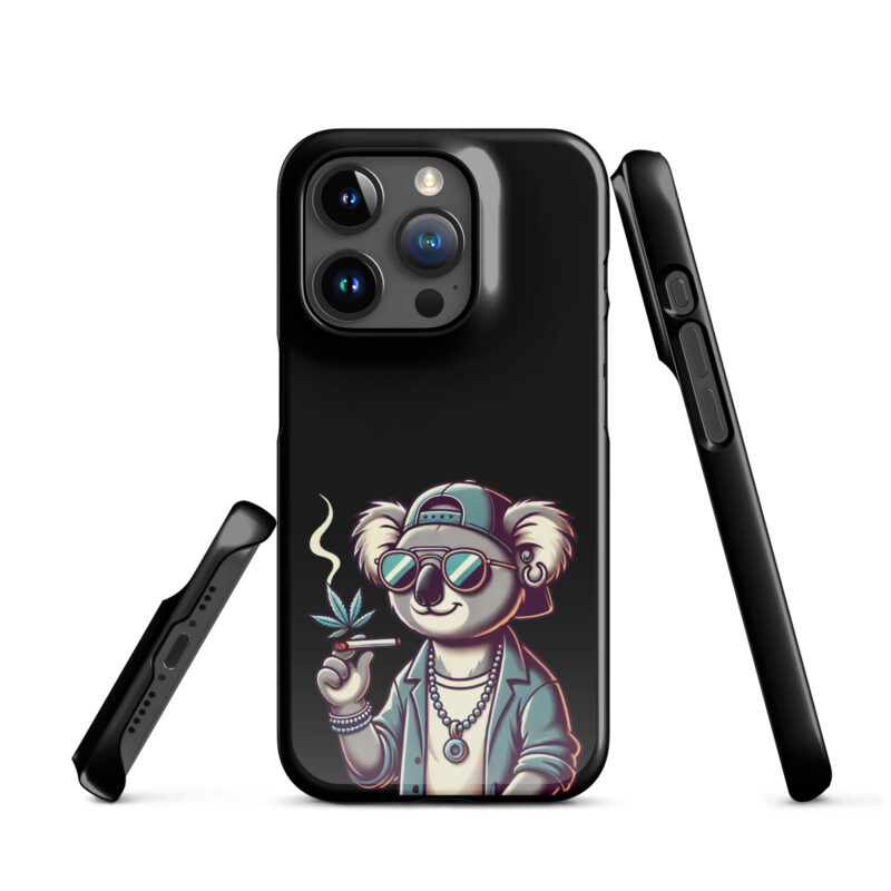 Entspannter Koala mit Joint Snapcase iPhone®-Hülle