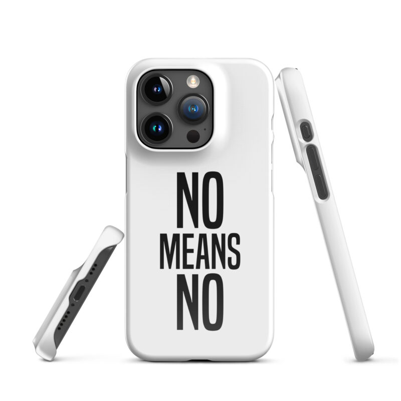No means No Snapcase iPhone®-Hülle