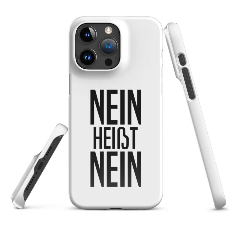Nein heißt Nein Snapcase iPhone®-Hülle – Accessoires – klamottn.de