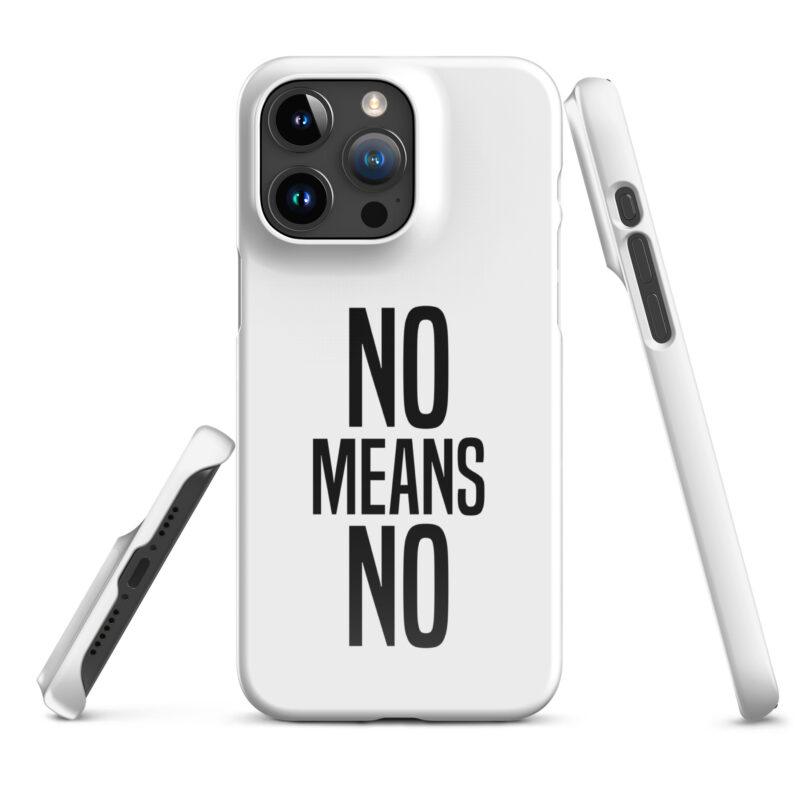No means No Snapcase iPhone®-Hülle