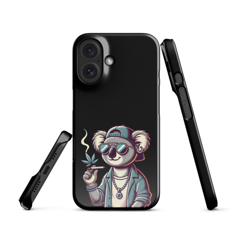 Entspannter Koala mit Joint Snapcase iPhone®-Hülle