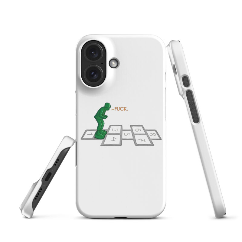 Soldat im Hüpfspiel Snapcase iPhone®-Hülle