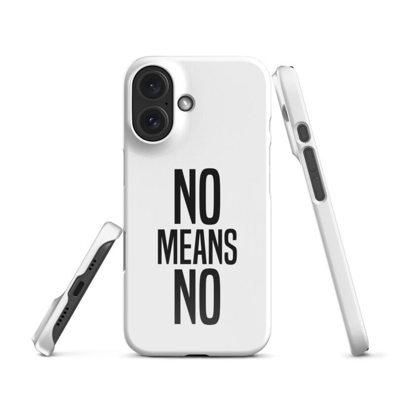 No means No Snapcase iPhone®-Hülle
