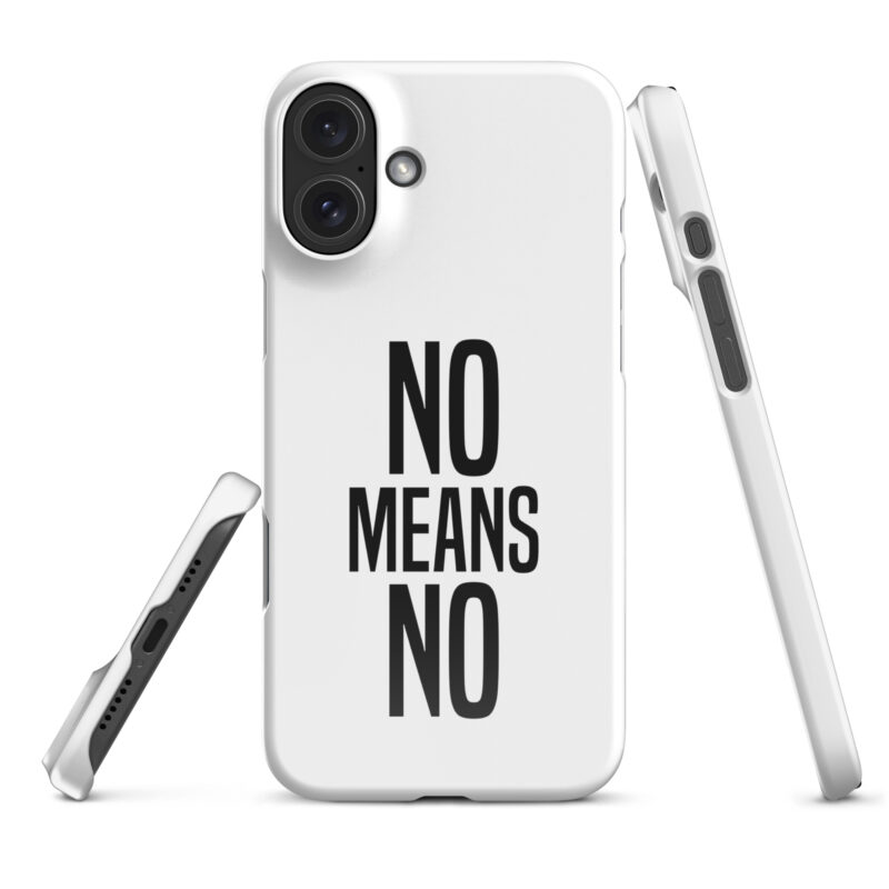 No means No Snapcase iPhone®-Hülle