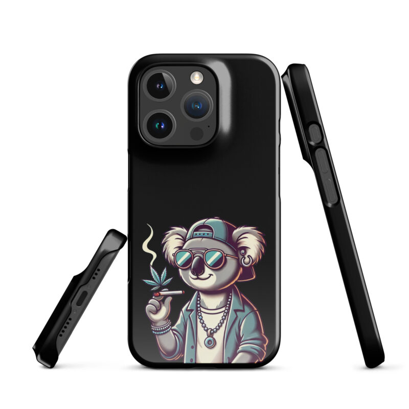 Entspannter Koala mit Joint Snapcase iPhone®-Hülle