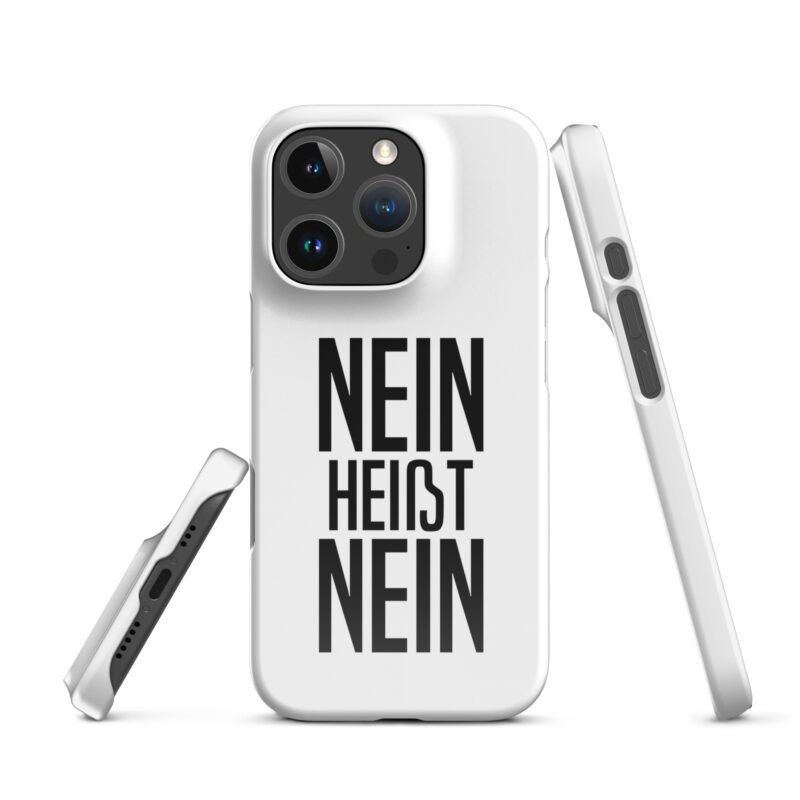 Nein heißt Nein Snapcase iPhone®-Hülle – Accessoires – klamottn.de