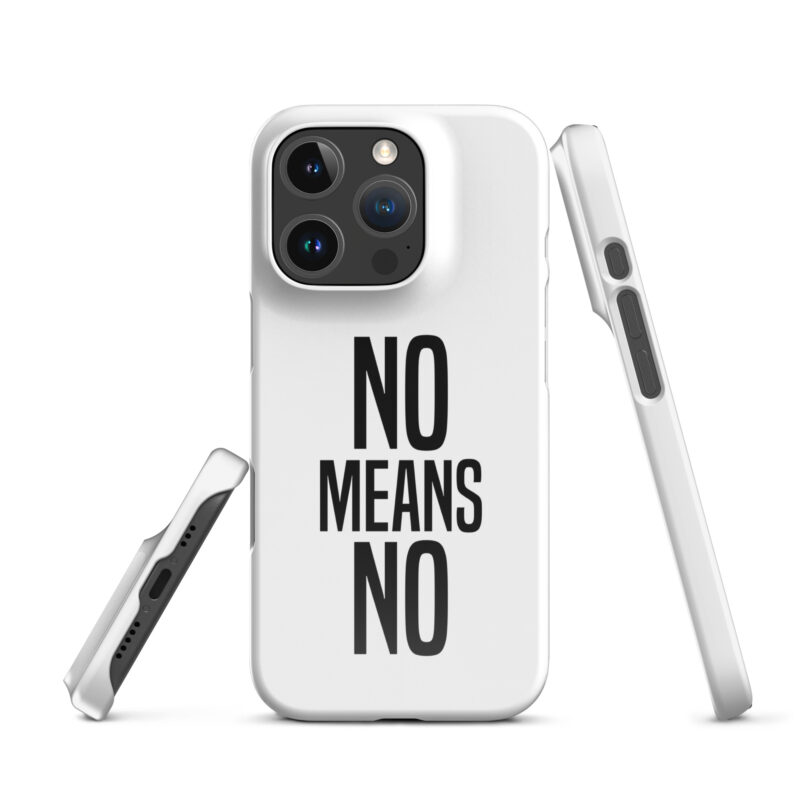 No means No Snapcase iPhone®-Hülle